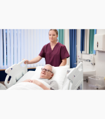 B&CS - Arjo Enterprise 9000X Nurse and patient