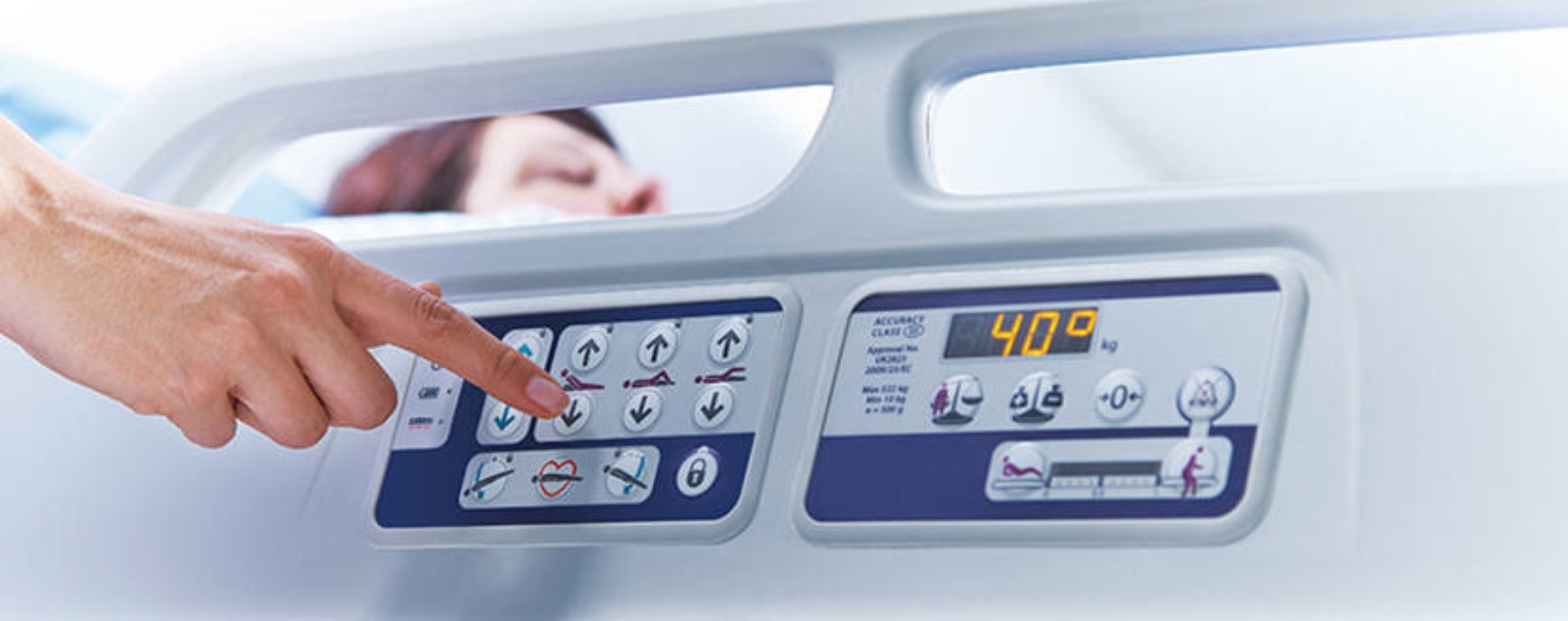 Bariatric Beds - Caregiver Controls